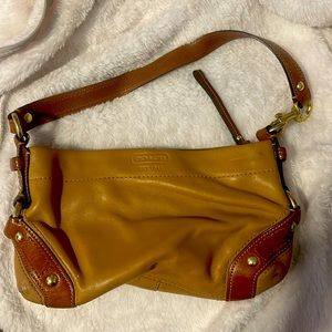 Coach leather purse